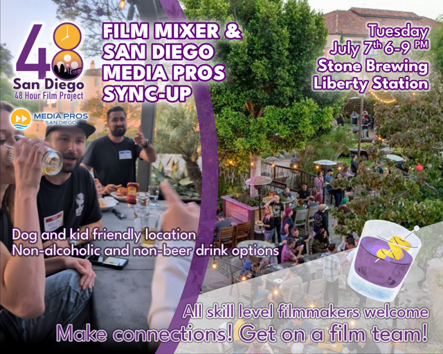Summer Sync Up Mixer with SD Media Pros at Stone Liberty Station